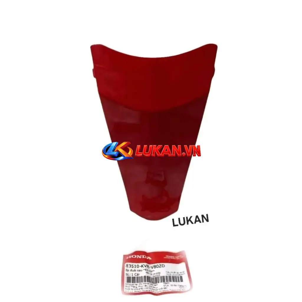 Nắp ốp võ nhựa đuôi rùa xe WAVE RSX 100 Đỏ zin Honda 83510-KVR-V80ZD