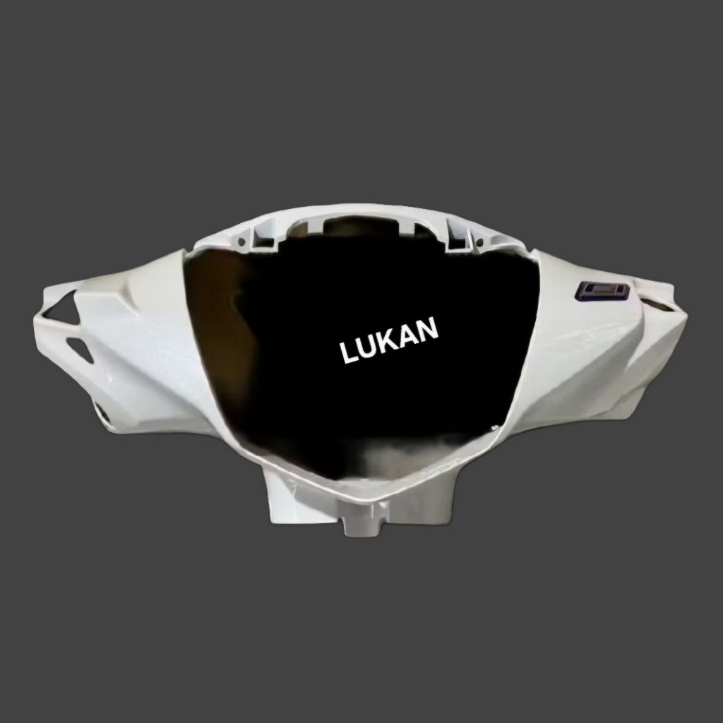 Nhựa ốp võ đầu đèn trước xe FUTURE LED 125 Trắng, bàn thờ zin Honda - Ảnh 3