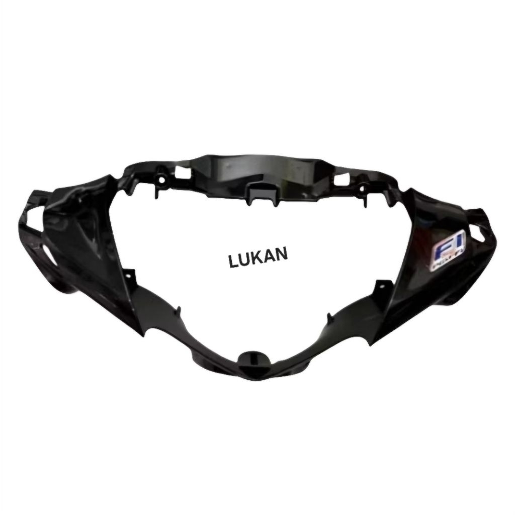 Nắp nhựa ốp võ đầu đèn trước FUTURE LED 125 Đen nhám, mờ zin - Ảnh 4