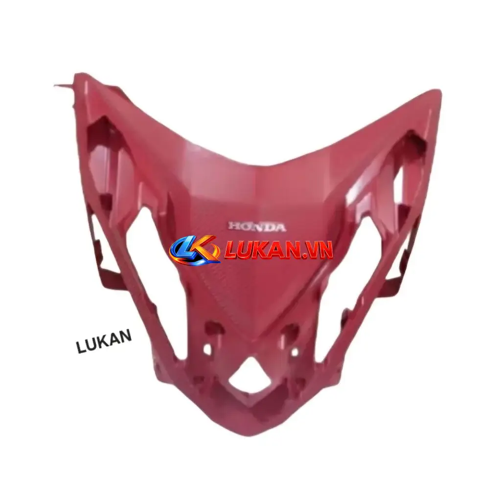 Nhựa nhám lót mặt nạ trước đỏ WINNER V1, RS 150 zin Honda