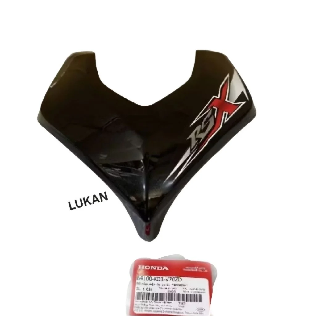 Nhựa chữ V, mặt nạ trước xe WAVE RSX 2009-2011.... Đen zin Honda - Ảnh 2