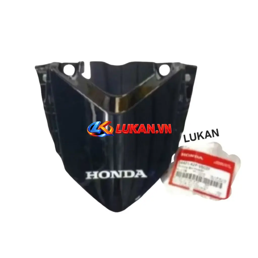 Nắp ốp võ nhựa đuôi, mu rùa WINNER X 2022.... Đen zin Honda - Ảnh 2