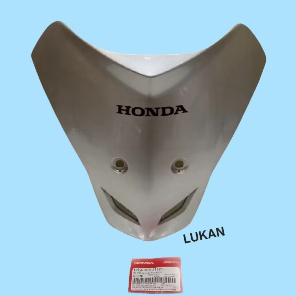 Nhựa ốp, võ mặt nạ trước WAVE A, ALPHA, S100.... Bạc zin Honda 64300-KTL-680ZF - Ảnh 2