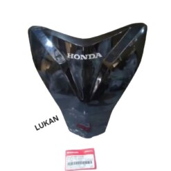Nhựa ốp mặt nạ trước xe WAVE A, ALPHA 110... Đen zin Honda