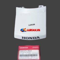 Nắp ốp võ nhựa đuôi, mu rùa xe WAVE ZX Trắng zin Honda 83600-KTL-780ZA