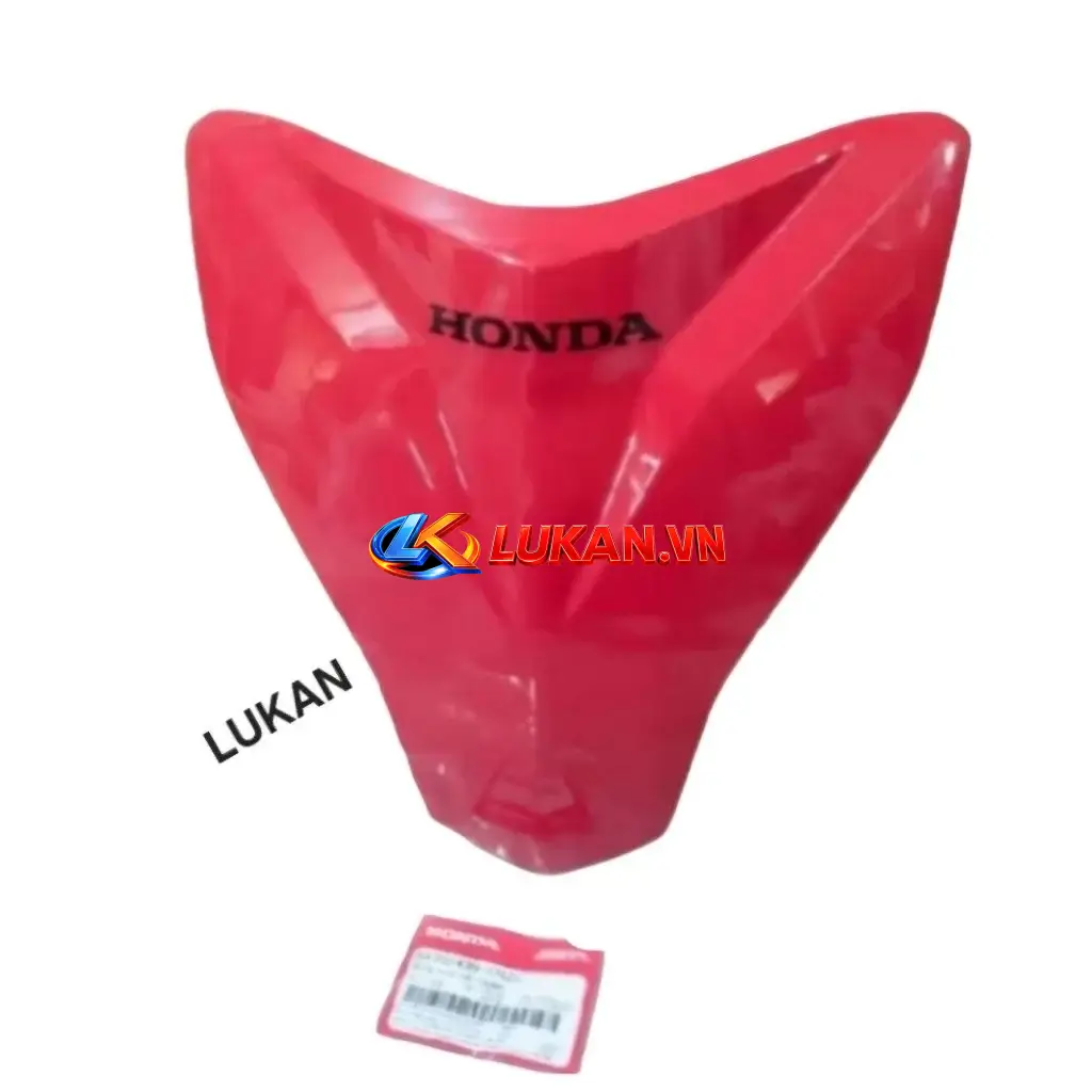 Nhựa ốp mặt nạ trước xe WAVE A, ALPHA 110.... Đỏ đô zin Honda