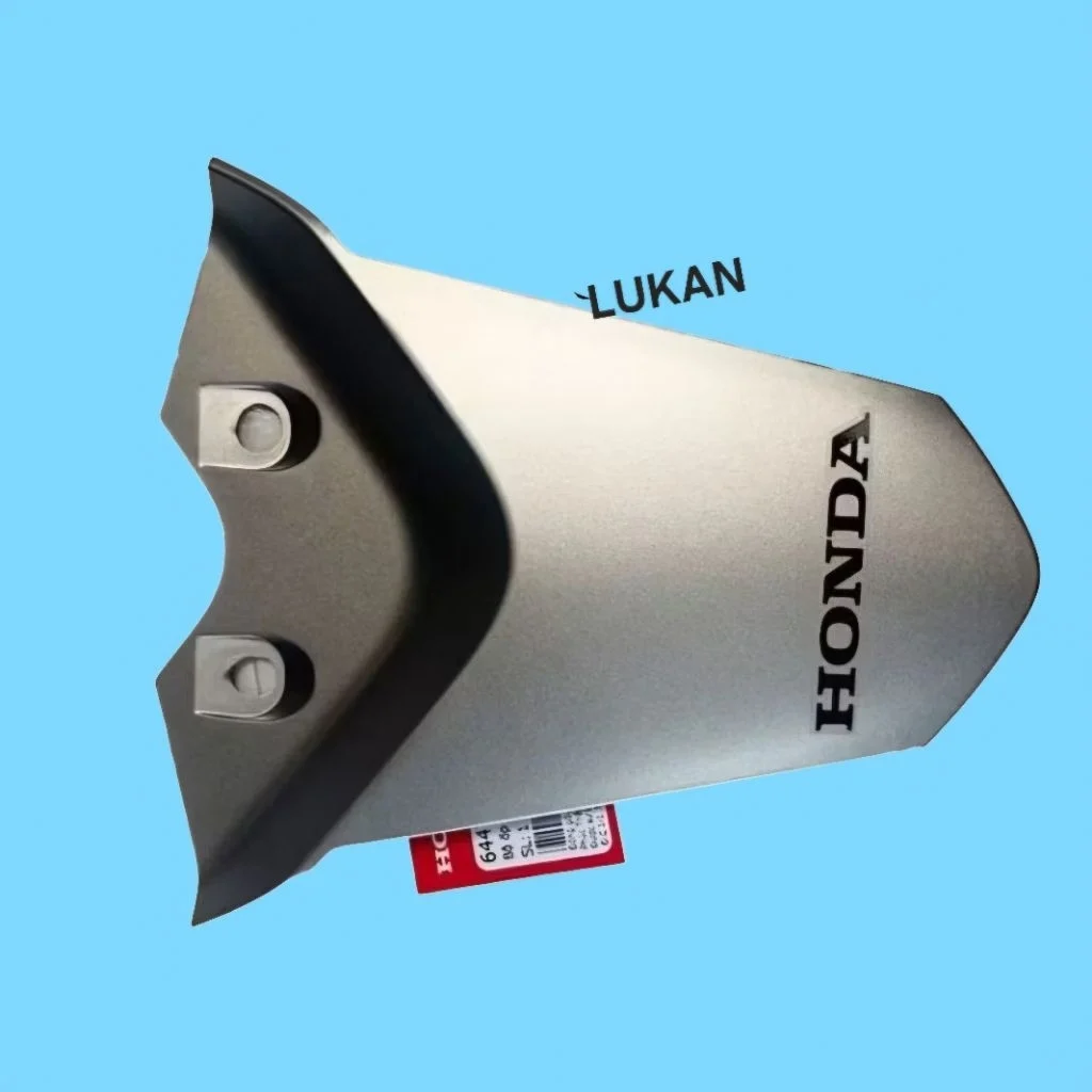 Nắp ốp võ nhựa đuôi, mu rùa WINNER X, RS 150 V2, V3.... Bạc zin Honda - Ảnh 2