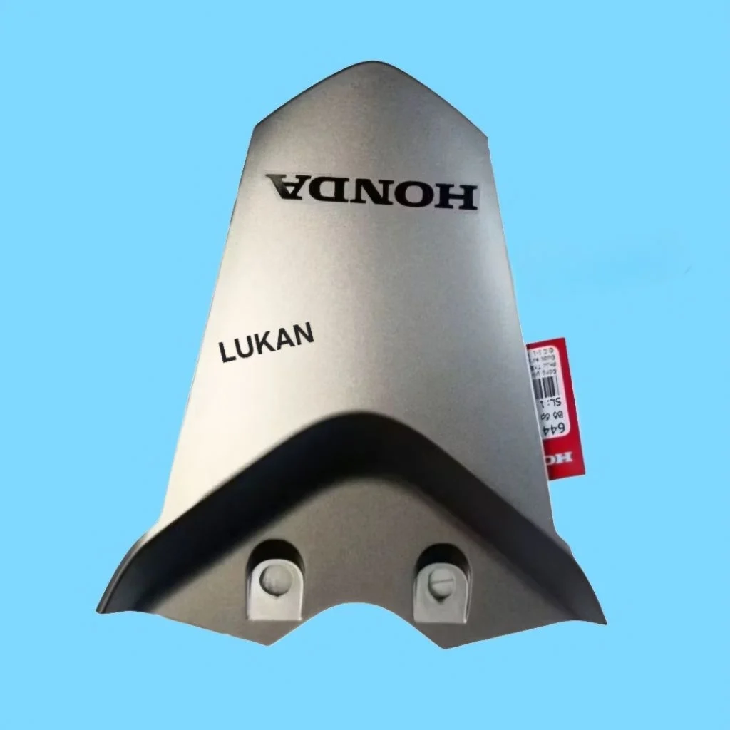 Nắp ốp võ nhựa đuôi, mu rùa WINNER X, RS 150 V2, V3.... Bạc zin Honda - Ảnh 3
