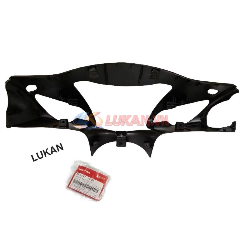 Nhựa ốp võ đầu đèn trước WAVE A, ALPHA 100 Đen zin Honda - Ảnh 3