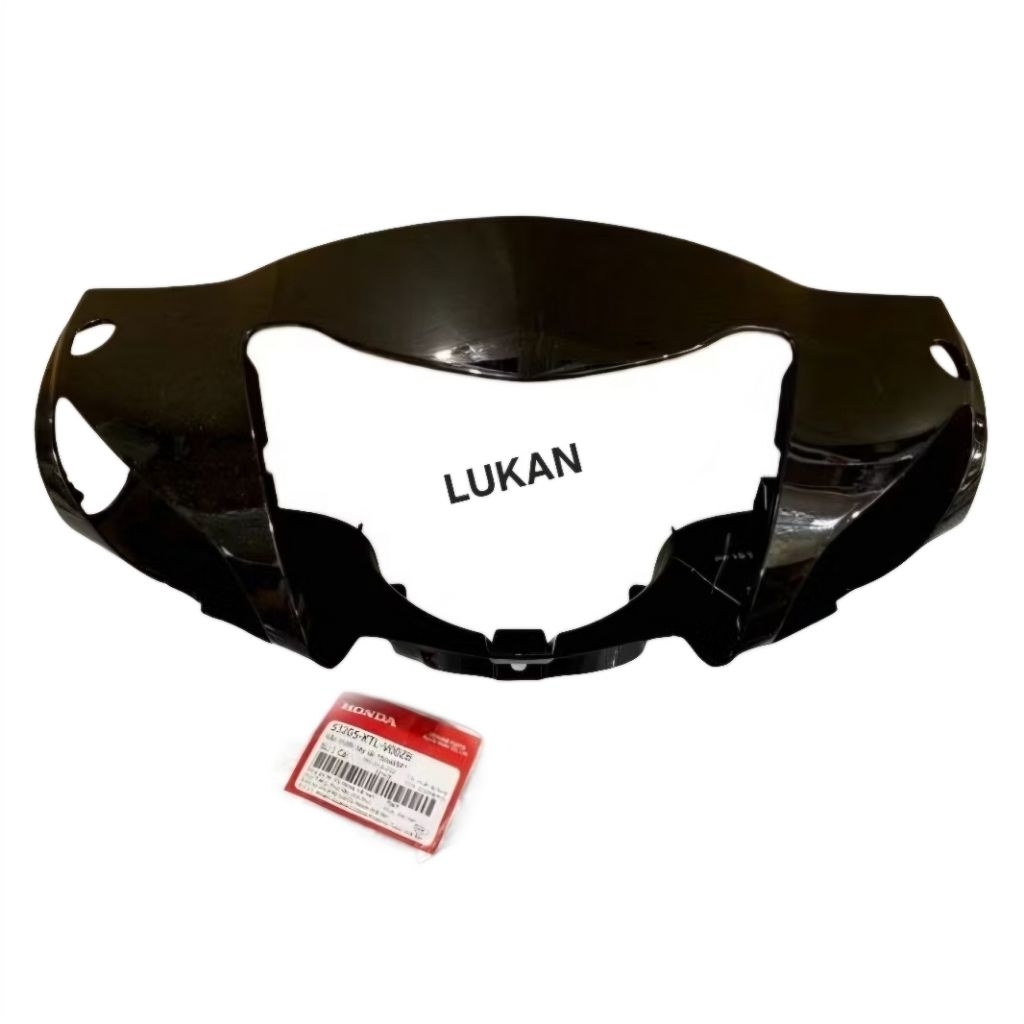 Nhựa ốp võ đầu đèn trước WAVE A, ALPHA 100 Đen zin Honda - Ảnh 4