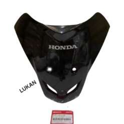 Nhựa mặt nạ trước xe WAVE A, ALPHA, S100... Đen zin Honda
