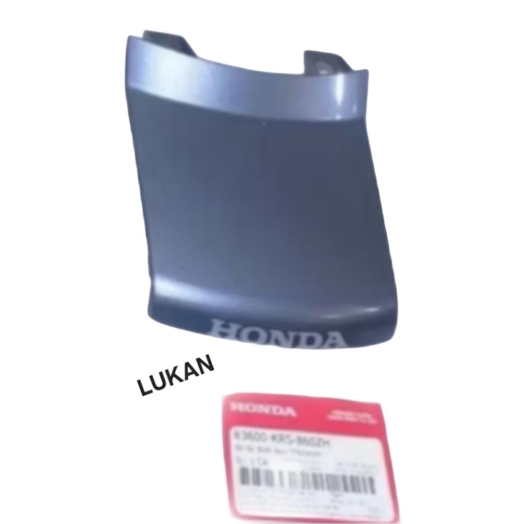 Nắp ốp võ nhựa đuôi, mu rùa WAVE ALPHA đời đầu Xám zin 83510-KEV-900YK - Ảnh 3