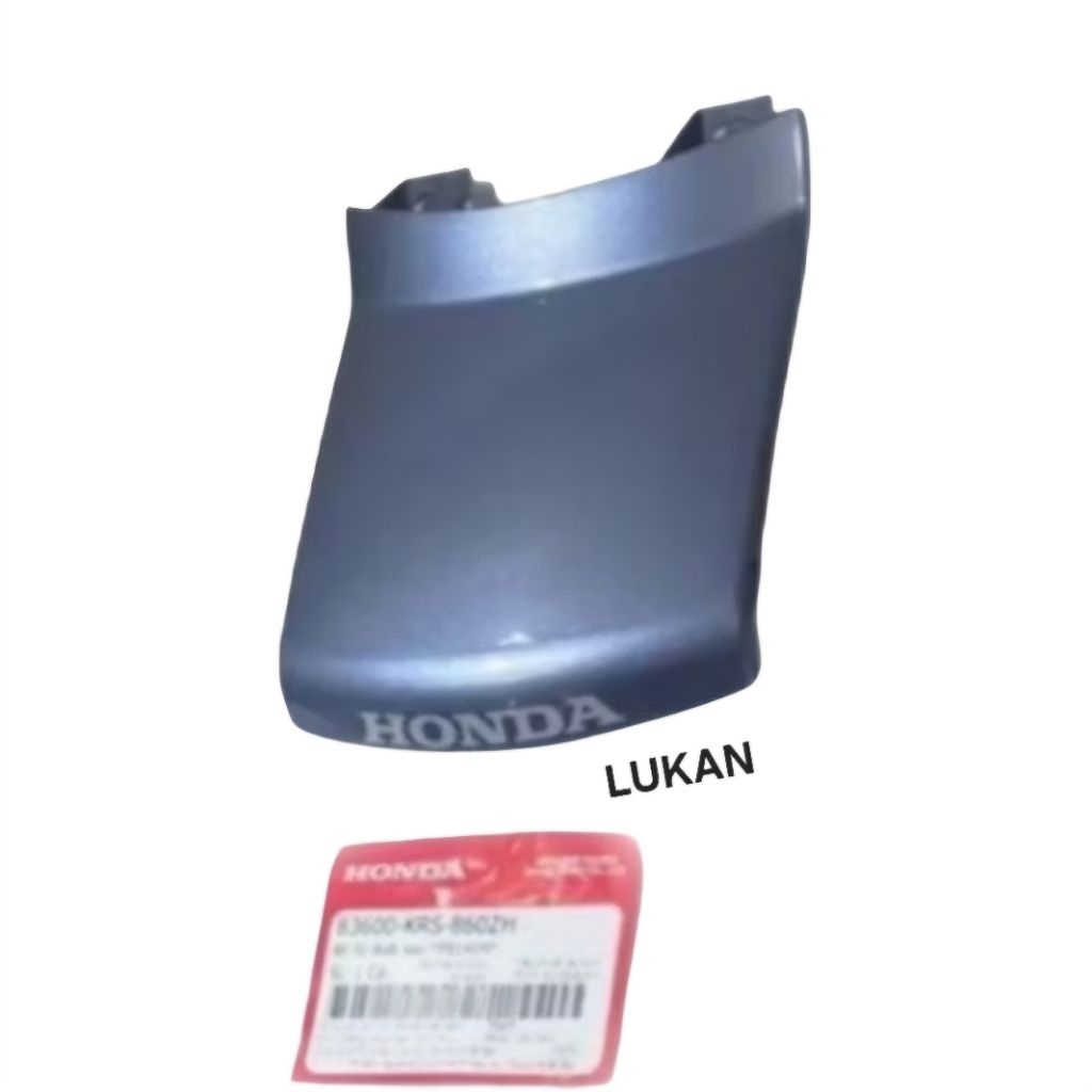 Nắp ốp võ nhựa đuôi, mu rùa WAVE ALPHA đời đầu Xám zin 83510-KEV-900YK - Ảnh 4
