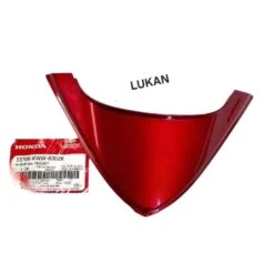 Nắp ốp võ nhựa đuôi, mu rùa WAVE S110, RS, RSX.... Đỏ bóng zin 33708-KWW-600ZK