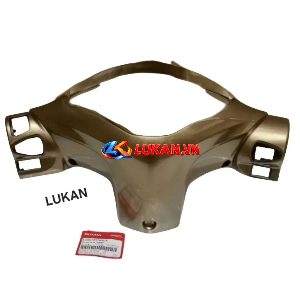 Nhựa ốp võ đầu, bợ cổ gáy FUTURE MẬP 125 Vàng đồng zin Honda 53206-KYZ-V00ZA
