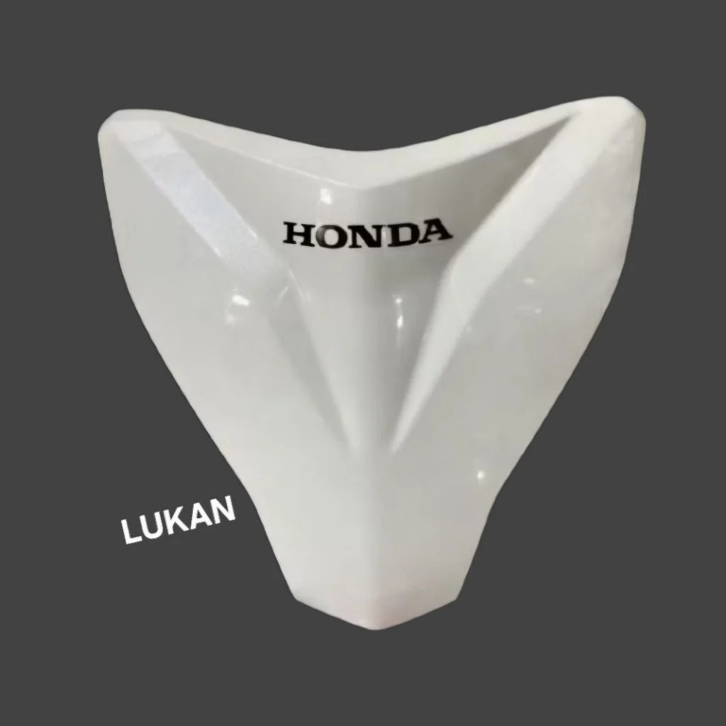 Nhựa mặt nạ trước xe WAVE A, ALPHA 110.... Trắng zin Honda - Ảnh 3