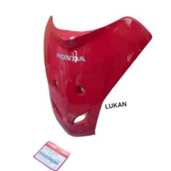 Nhựa mặt nạ trước xe WAVE A, ALPHA, S100.... Đỏ đô zin Honda