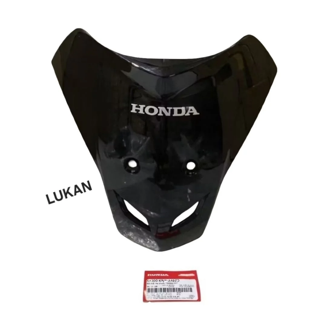 Nhựa ốp mặt nạ trước xe WAVE A, ALPHA, S100.... Đen zin Honda 64300-KWY-A30ZD - Ảnh 3
