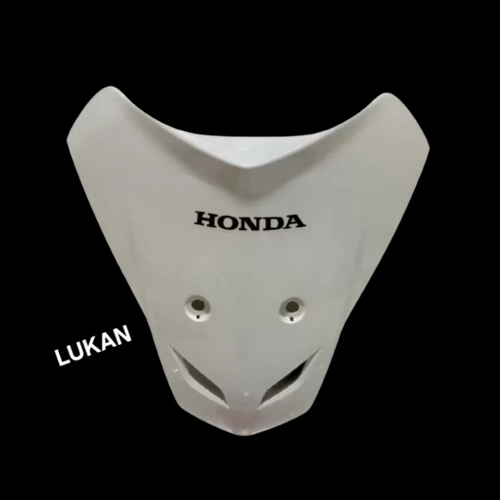 Nhựa ốp võ mặt nạ trước WAVE A, ALPHA, S100.... Trắng zin Honda 64300-KWY-A30ZC - Ảnh 2