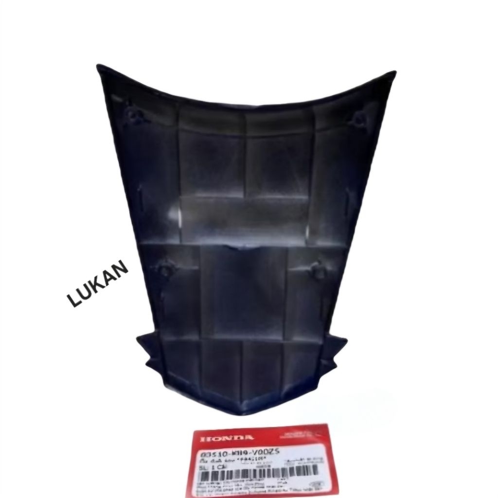Nắp ốp võ nhựa đuôi, mu rùa WAVE A, ALPHA 110... Xanh mực zin - Ảnh 2