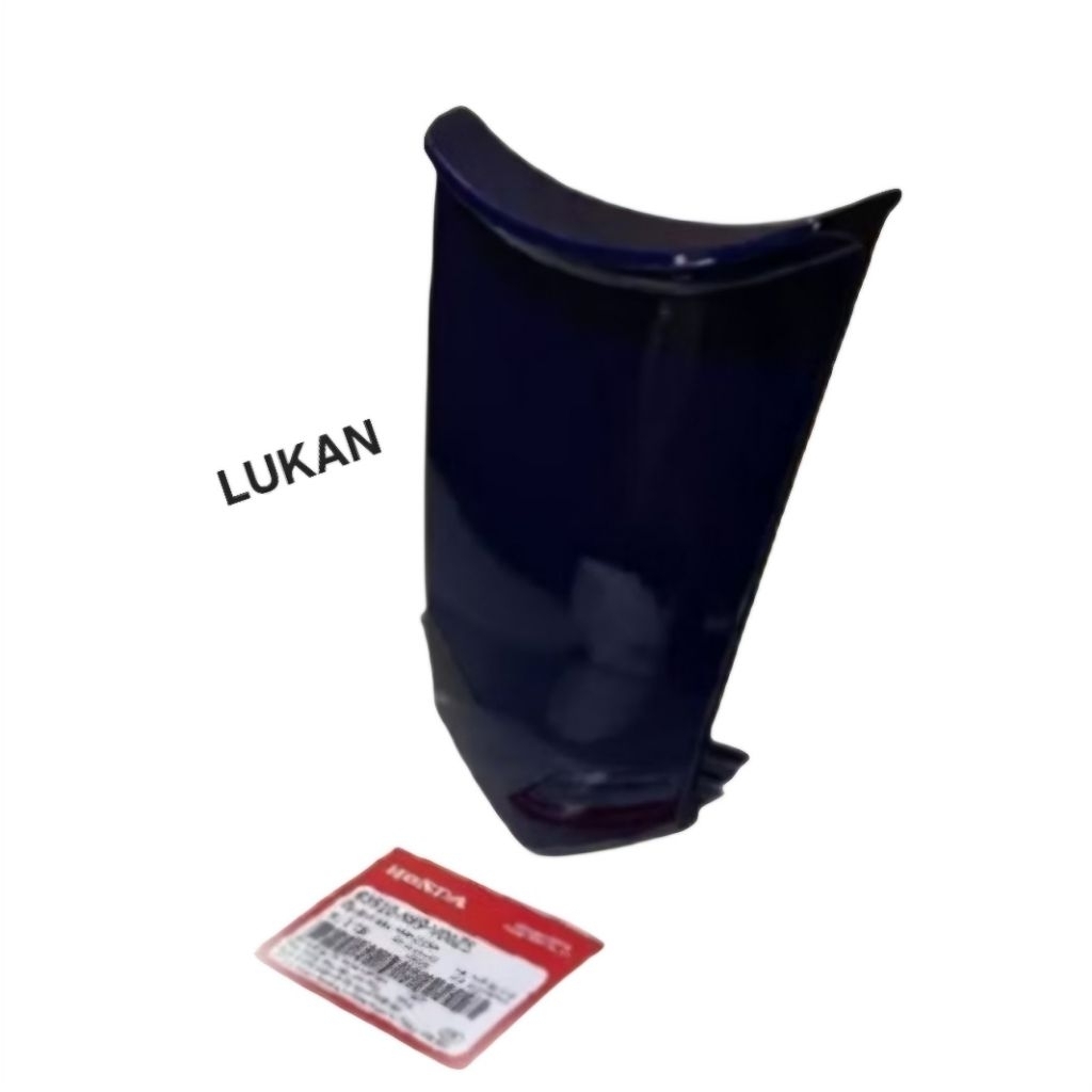 Nắp ốp võ nhựa đuôi, mu rùa WAVE A, ALPHA 110... Xanh mực zin - Ảnh 3