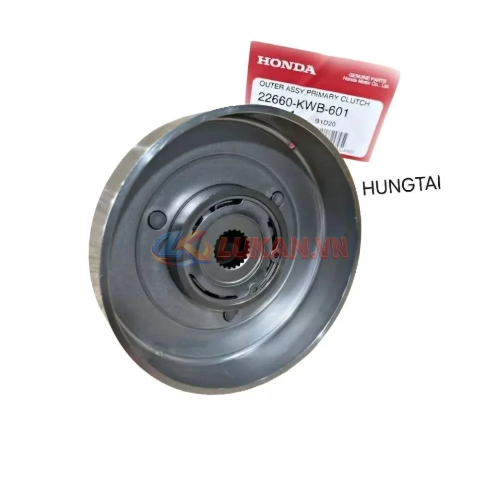 Nhông chuông nồi côn ba càng WAVE S110, RSX, ALPHA 110... zin 22660-KWB-601 - Ảnh 5