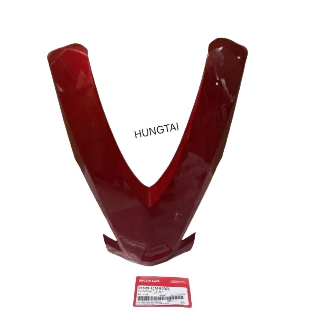 Chữ V nhựa mặt nạ trước FUTURE NEO 125 Đỏ bóng zin Honda - Ảnh 2