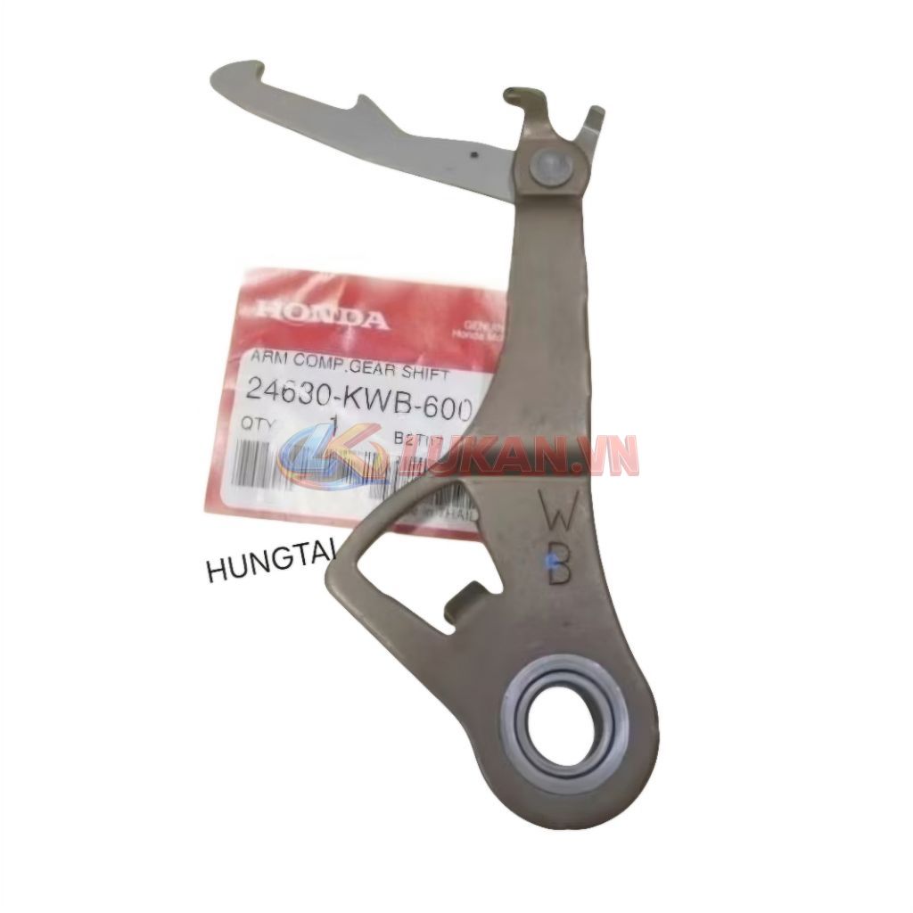 Cần lừa, gạt nhông heo số WAVE S110, RSX, BLADE, A110... zin 24630-KWB-600 - Ảnh 2
