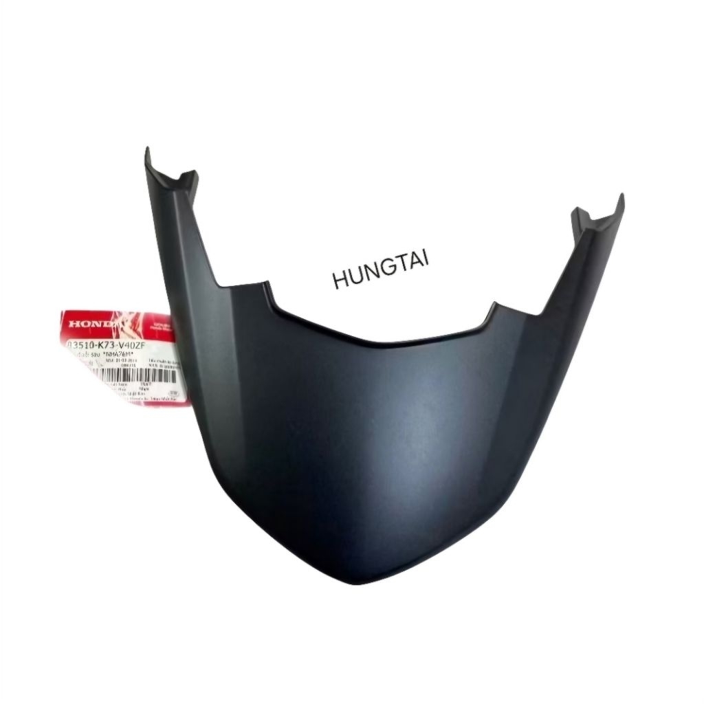 Nắp ốp võ nhựa đuôi, mu rùa FUTURE LED 125 Đen mờ, nhám zin 83510-K73-V40ZF - Ảnh 5