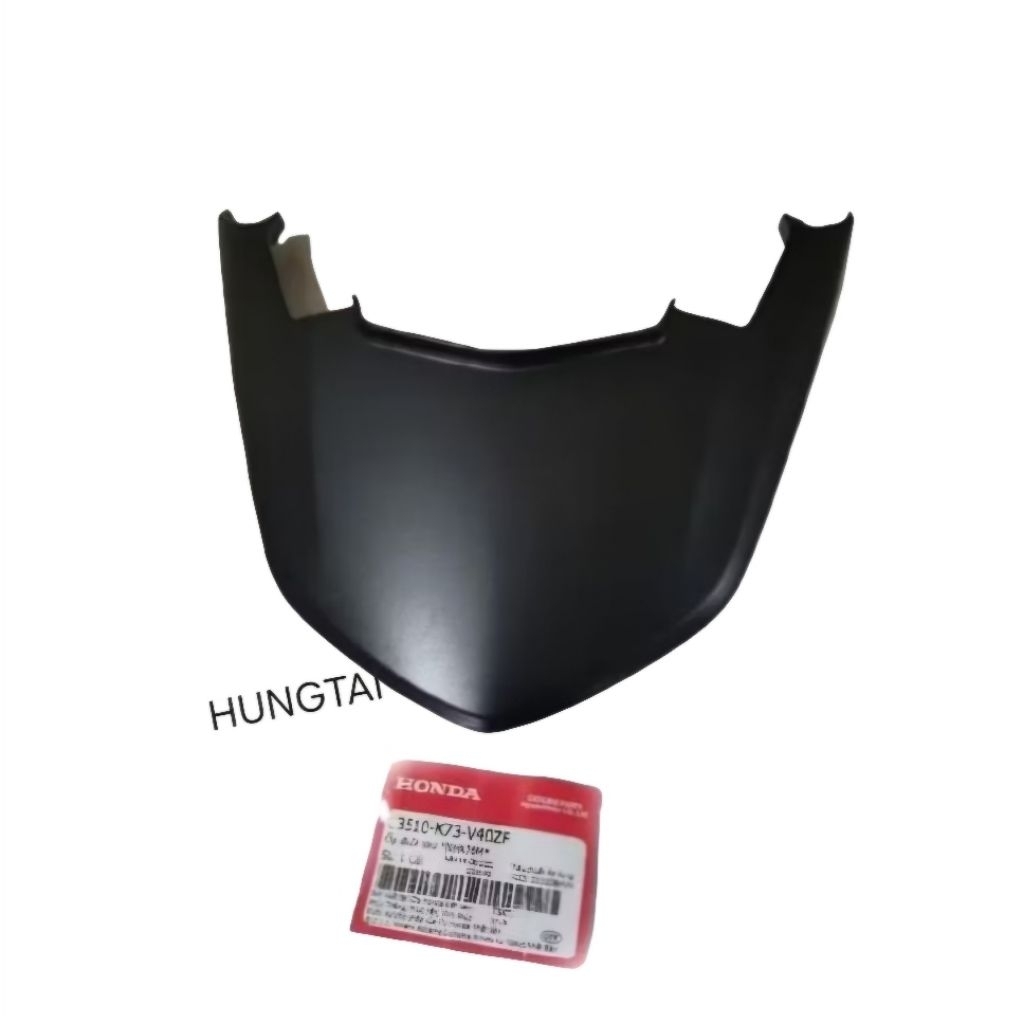 Nắp ốp võ nhựa đuôi, mu rùa FUTURE LED 125 Đen mờ, nhám zin 83510-K73-V40ZF