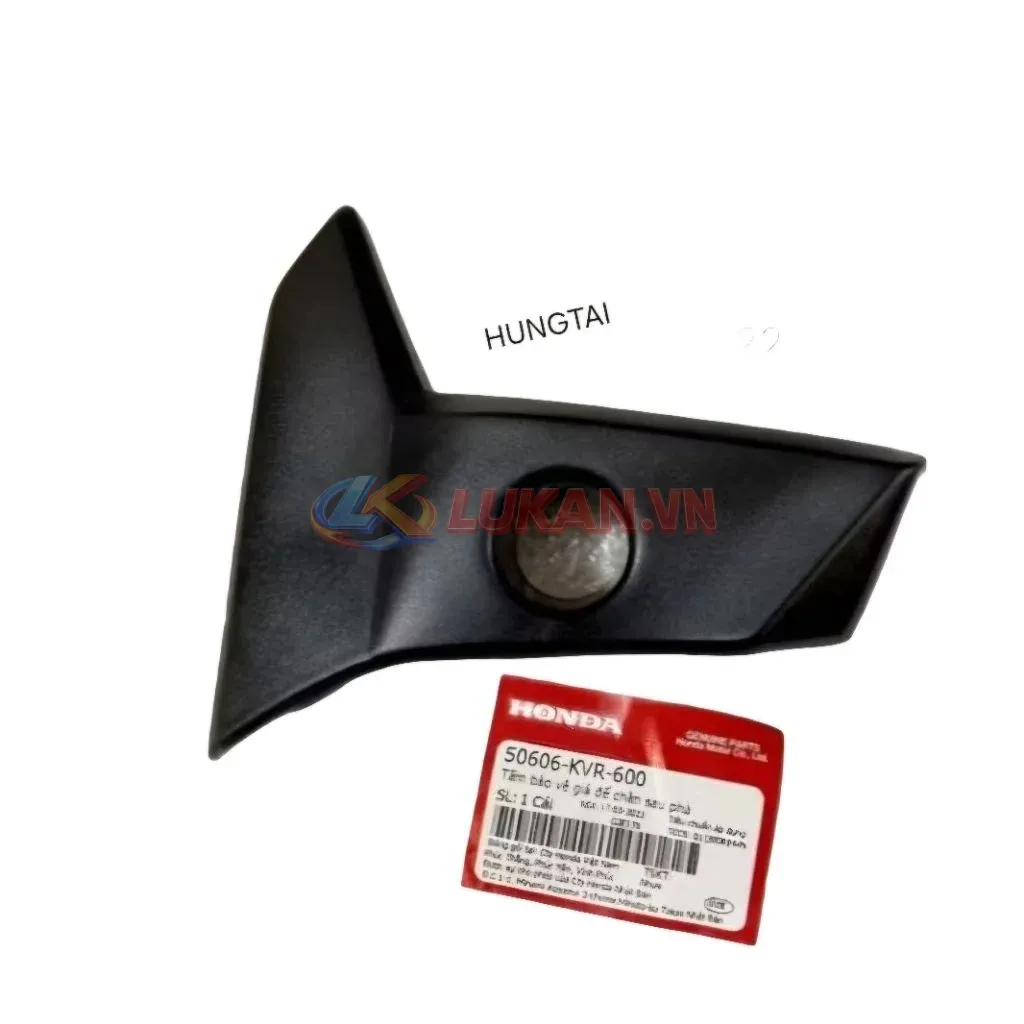 Cặp nhựa nhám đen, ốp gác chân WAVE RSX 100 zin 50606-KVR-600 - Ảnh 4