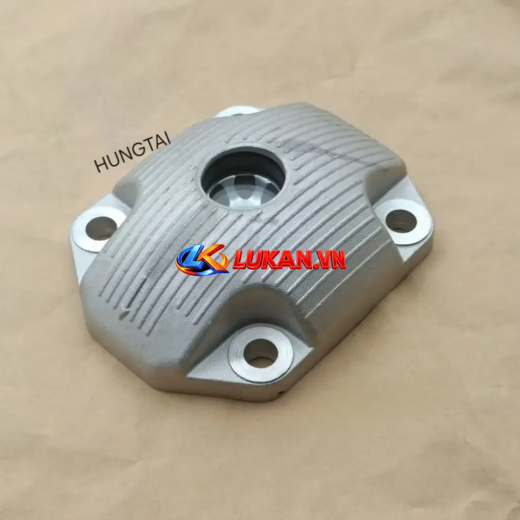Nắp 4 lỗ đầu bò quylat Max, bầu racing có báo nhớt DREAM, WAVE, CUB.... - Ảnh 4