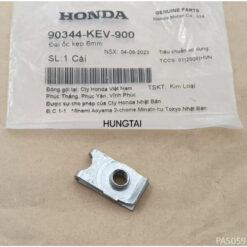 Pass kẹp ốc nhựa đuôi sau WAVE Thái, ALPHA, ZX, FUTURE 1... 6mm zin 90344-KEV-900