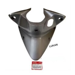 Nhựa ốp yếm khóa, lườn giữa baga WAVE S110, RSX... Xám zin Honda 64310-KWW-710ZA