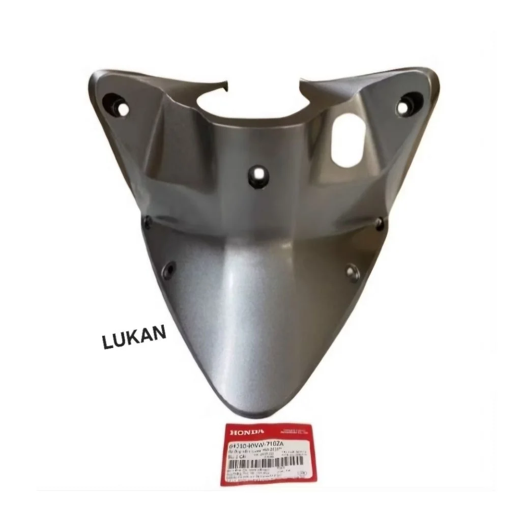 Nhựa ốp yếm khóa, lườn giữa baga WAVE S110, RSX... Xám zin Honda 64310-KWW-710ZA - Ảnh 4