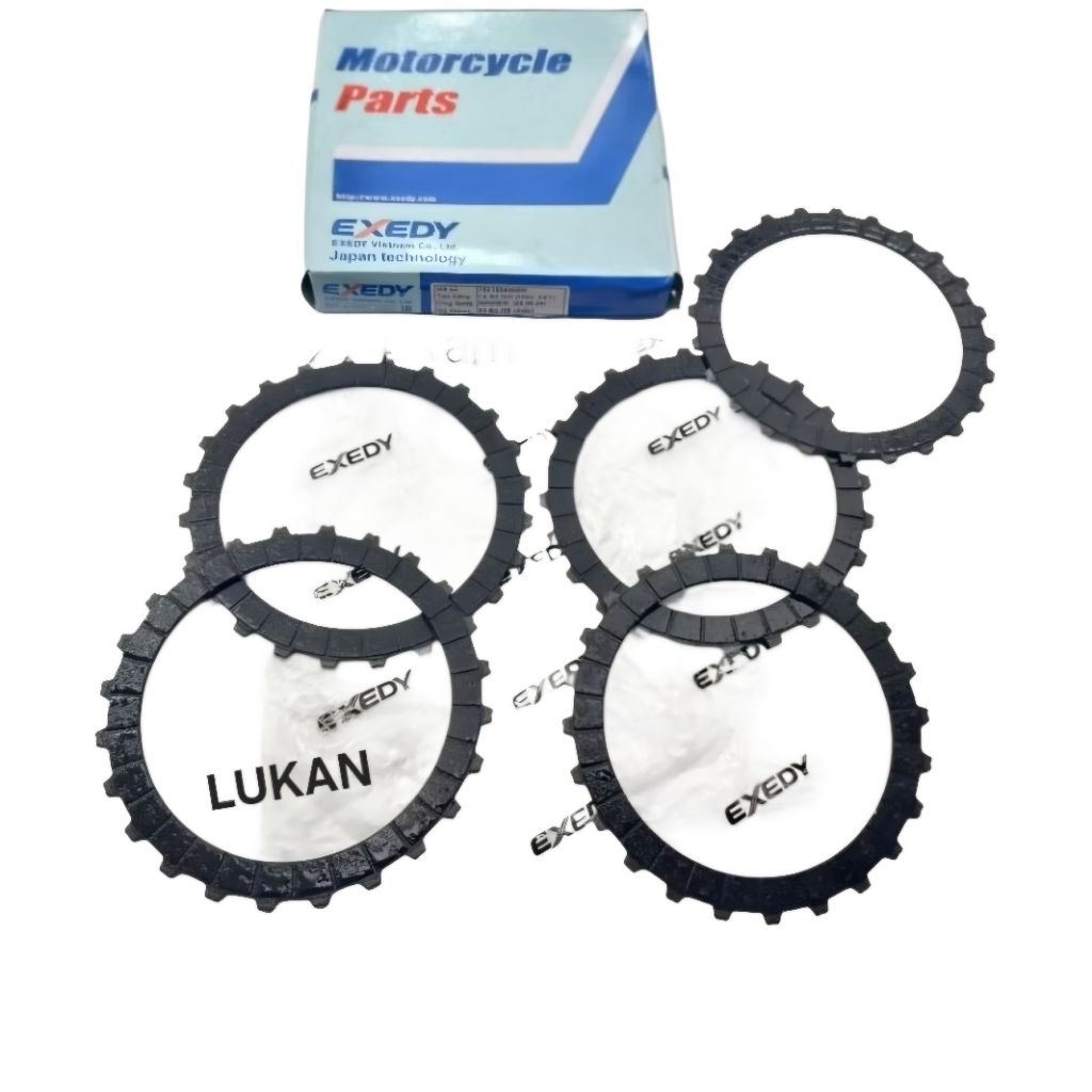 Bộ 5 lá bố nồi côn, ly hợp xe WINNER, SONIC, CBR 150.... EXEDY - Ảnh 2