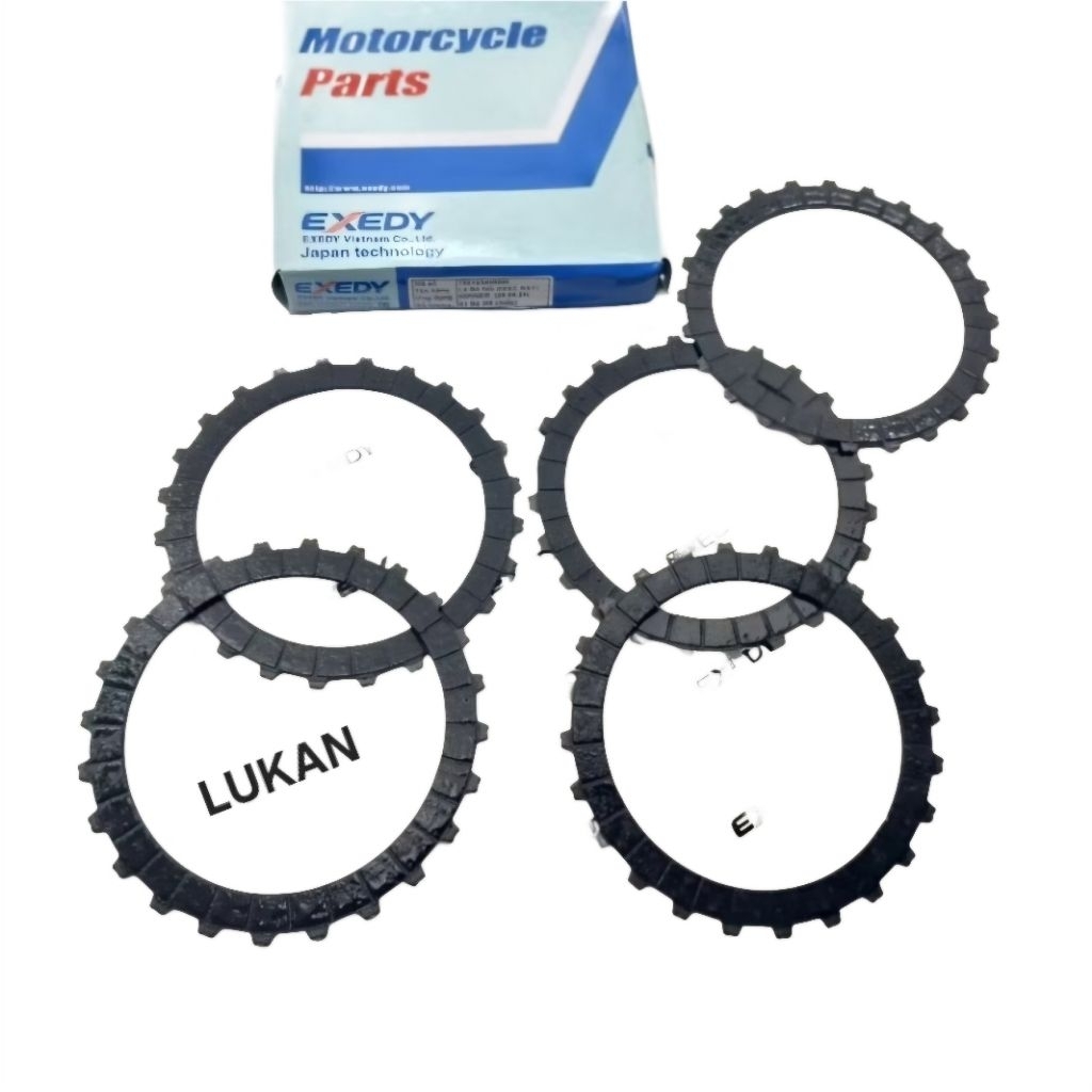 Bộ 5 lá bố nồi côn, ly hợp xe WINNER, SONIC, CBR 150.... EXEDY - Ảnh 3