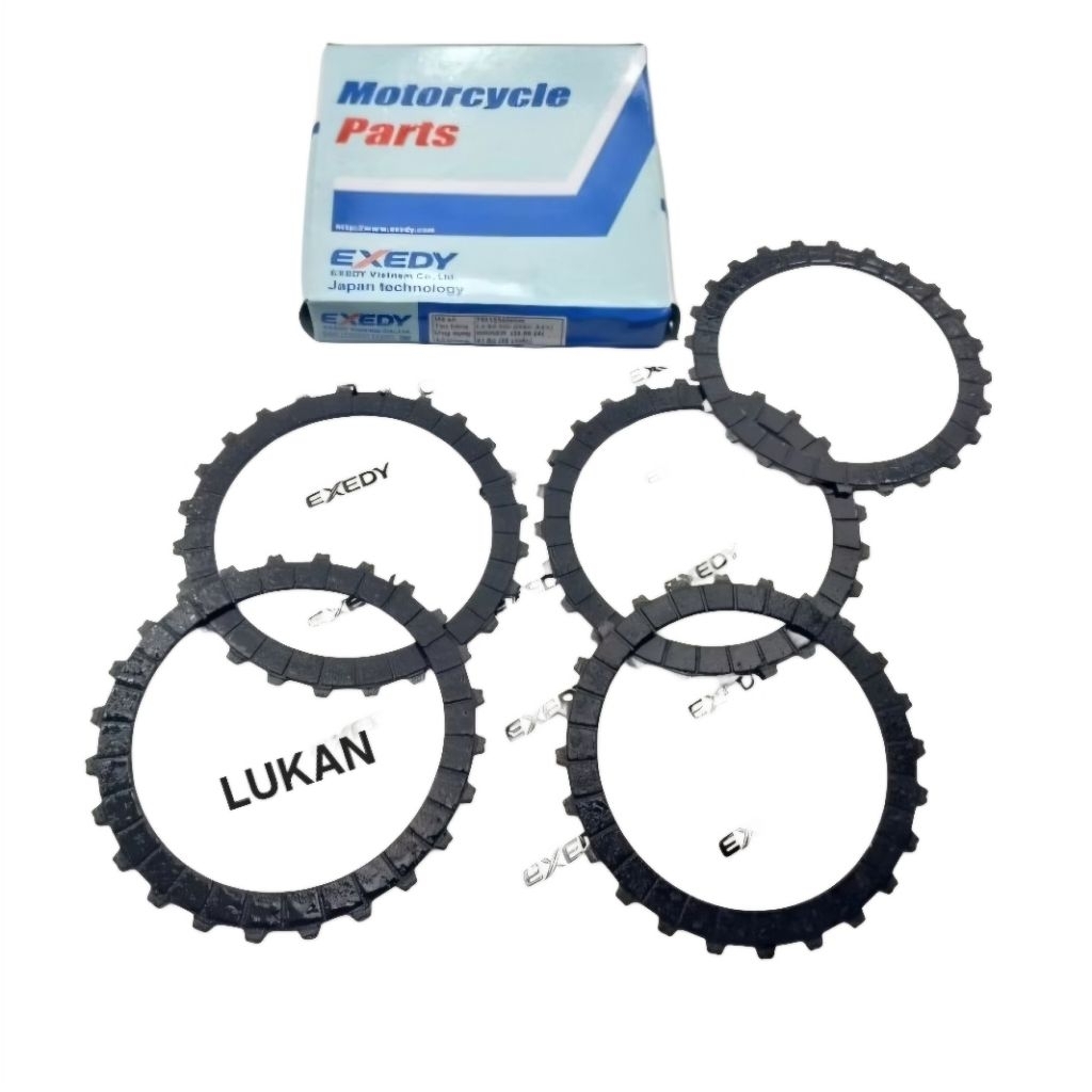 Bộ 5 lá bố nồi côn, ly hợp xe WINNER, SONIC, CBR 150.... EXEDY - Ảnh 4