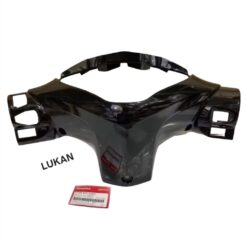 Nhựa ốp võ đầu đèn, bợ cổ gáy FUTURE MẬP 125 Đen bóng zin Honda