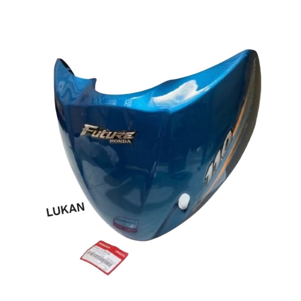 Nhựa, ốp mặt nạ trước xe FUTURE 1 đời đầu Xanh ngọc zin Honda - Ảnh 4