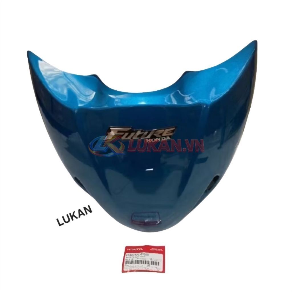 Nhựa, ốp mặt nạ trước xe FUTURE 1 đời đầu Xanh ngọc zin Honda - Ảnh 3