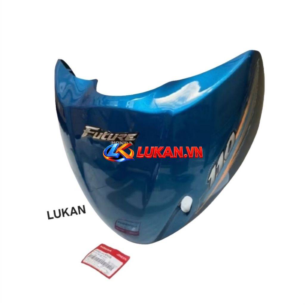 Nhựa, ốp mặt nạ trước xe FUTURE 1 đời đầu Xanh ngọc zin Honda