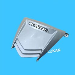 Nhựa ốp mặt nạ trước nhỏ 2 tầng WAVE A, RS, S100... Bạc zin Honda