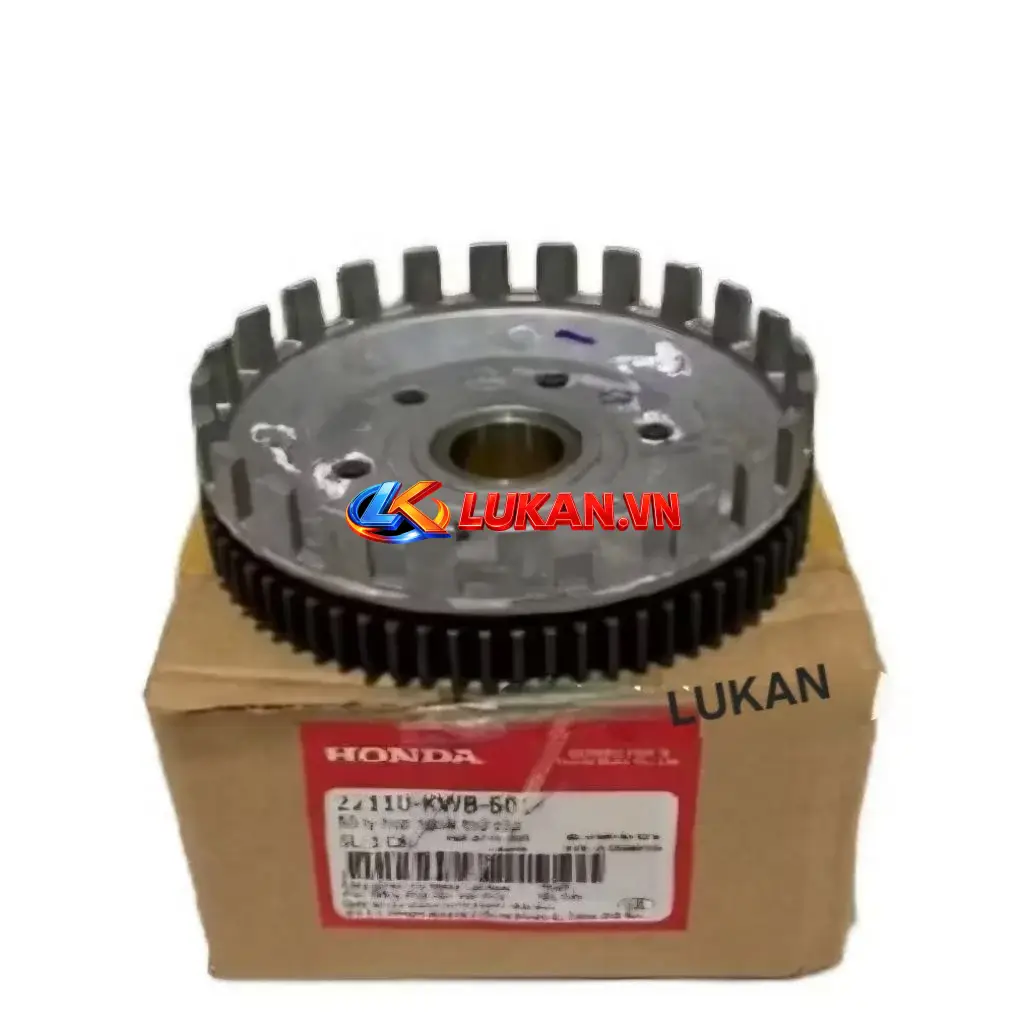 Nhông chuồng heo nồi côn mỏng, ly hợp WAVE S110, RS, RSX... zin Honda 22110-KWB-601