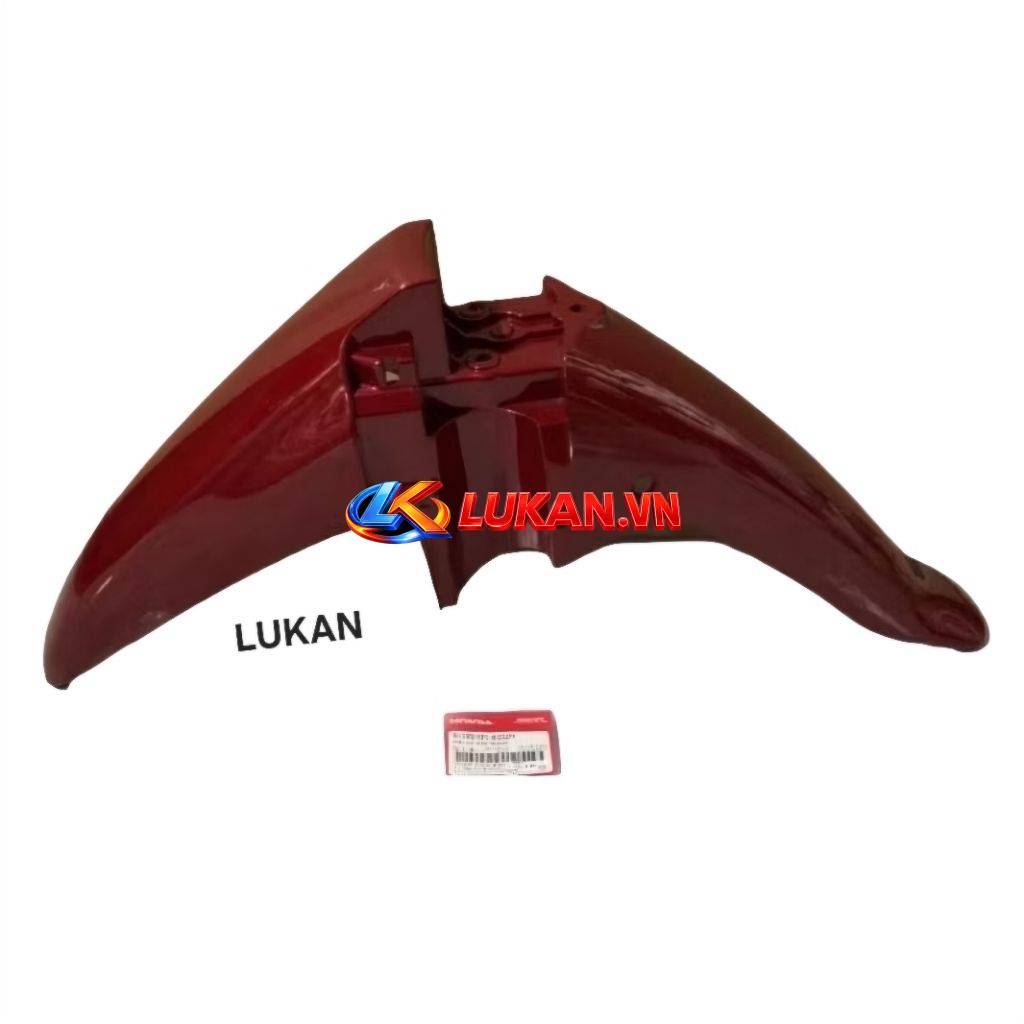 Nhựa dè chắn bùn trước WAVE ALPHA đời đầu Đỏ mận zin Honda