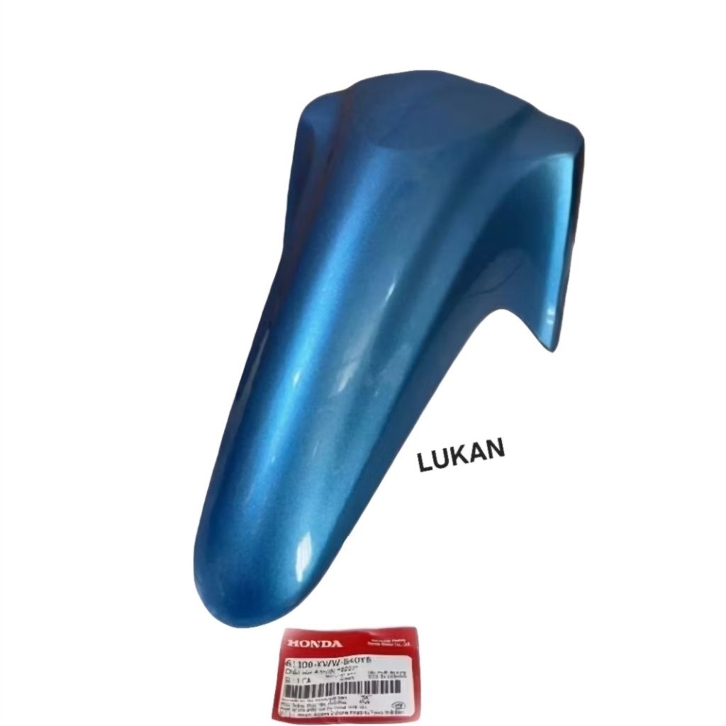 Nhựa chữ A, dè chắn bùn trước WAVE A, ALPHA 110.... Xanh ngọc zin - Ảnh 2