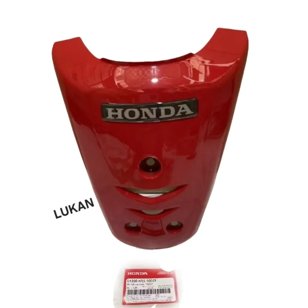 Nhựa mặt nạ trước xe WAVE ALPHA đời đầu Đỏ đô zin Honda 64300-KRS-900ZE - Ảnh 3