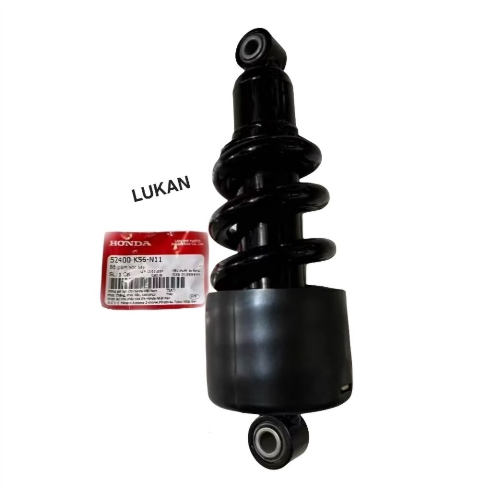 Phuộc nhún, giảm sóc sau xe WINNER, RS 150.... Đen zin Honda 52400-K56-N11 - Ảnh 4