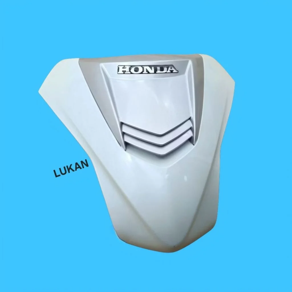 Bộ nhựa ốp mặt nạ trước 2 tầng WAVE A, RS, S100... Trắng zin Honda - Ảnh 2