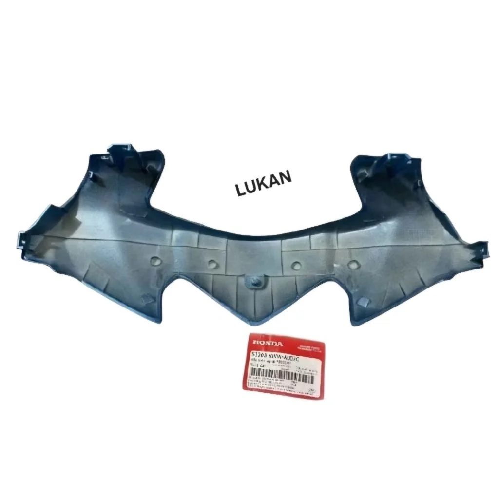Nắp nhựa đầu đèn, ốp trên tay láy WAVE S110, RS, RSX... Xanh ngọc zin 52203-KWW-A00ZC - Ảnh 4